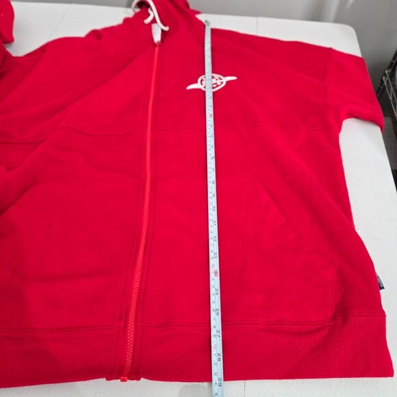 Disney Adult Toy Story Pizza Planet Spirit Jersey Hoodie Jacket Sz XL Full Zip - Picture 7 of 12